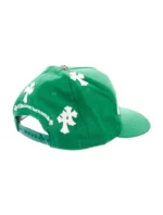 Chrome Hearts Green Initials logo hat