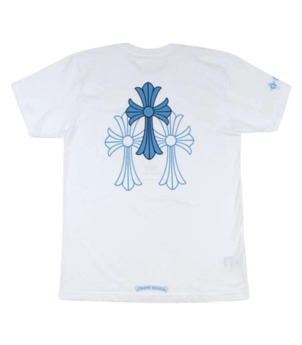 Chrome Hearts Triple Cross Logo S/S T-Shirt – White