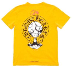 Chrome Hearts Matty Boy Call Me T-Shirt – Yellow/Orange