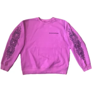 Chrome Hearts Matty Boy Spider Web Sweatshirt – Purple