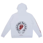 Chrome Hearts Rolling Stones Hoodie White