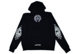 Chrome Hearts Single Floral T Logo Zip Up Hoodie