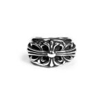 FLORAL CROSS RING