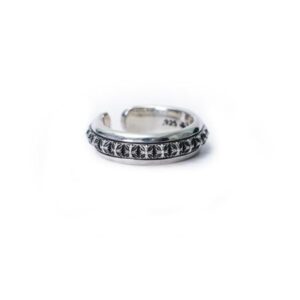 CH PLUS PYRAMID OPEN BAND RING