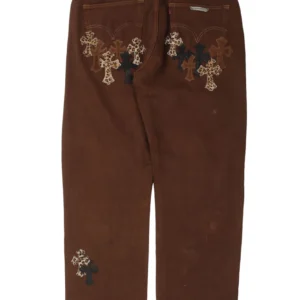 Brown Crome Heaerts Levi's Cross Patch Jeans